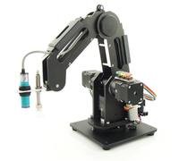 SAANICH Manipulador de Brazo mecánico de 3 DOF, Carga de 0,5 KG, Robot Industrial, Motor de Engranaje planetario, transformación automática de línea de producción(Robot and Motors)