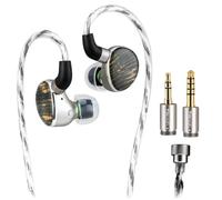 Sabaj TINHIFI T6 Monitor intrauditivo 1DD + 1 auricular híbrido planar insignia con cable con 3 estilos de afinación, cable desmontable, auriculares audiófilos de alta fidelidad para música y juegos