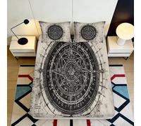 Sábana Ajustable 3D impresión astronómica Microfibra Bolsillo Profundo Antideslizante Dormitorio Funda colchón Celestial Lavable 140x200x25cm