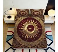 Sábana Ajustable 3D impresión Solar Celestial Microfibra Antideslizante Bolsillo Profundo Funda colchón Solar Envolvente Dormitorio 120x200x25cm