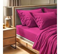 Sábana Bajera 100% algodón Ranforce para Cama Individual (100 x 200 + 30 cm), Rosa Polvoriento, 155 Hilos, Lavable a máquina a 30 °C, Ropa de Cama Suave y Duradera Esencial