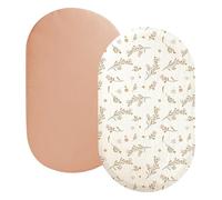 Sabana Bajera 70X35cm para Capazo Cuna Bebe con Funda Cubre Colchón