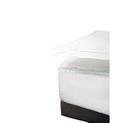 Sábana Bajera Ajustable con Cremallera, Incluye 1 Base Ajustable + 2 sábanas con Cremallera, fácil de Manejar, sábana Bajera de algodón de 600 Hilos, Bolsillo Profundo de 18 Pulgadas, tamaño Queen