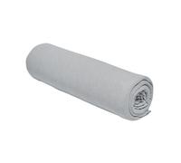 Sábana bajera ajustable de punto de algodón jersey cotton. acero 135/150x200cm