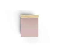 Sábana Bajera Ajustable prémium Ranforce King (160 x 200 + 30 cm), Rosa Polvoriento, 100% algodón, 155 Hilos, 117 g/m², Lavable a máquina a 30 °C, Suave y Duradera