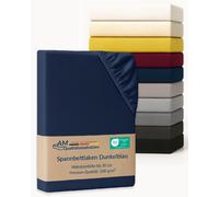 Sábana bajera de algodón - Made in Germany - Sábana bajera de medida...