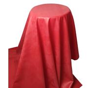 Sábana bajera de látex natural auténtica para masaje, para masaje, fetiche, ropa de cama húmeda, 0,4 mm, impermeable, 1,1 x 1 m, color rojo