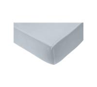 Sábana bajera de punto fino de elastano Mary Rose - Ciel, 180 x 200 cm