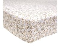 Sábana Bajera Estampada en Lyocell, Margot, Beige