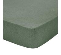 Sábana Bajera, Frisson liquen, 160 x 200 cm, Gorro 30, Essix, Verde