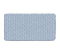 Sábana bajera sin costuras, portátil, para cuna, lavable, para cama de camping, para cuna, 127 x 63 cm (sábana, cama no incluida)