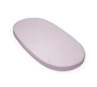 Sábana Bajera Sleepi V3 de Stokke, Lavender - Sábanas Suaves para Dulces Sueños - Hecha para la Cama Sleepi de Stokke - 100% Percal de Algodón Fino - Lavable