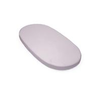 Sábana Bajera Sleepi V3 de Stokke, Lavender - Sábanas Suaves para Dulces Sueños - Hecha para la Cama Sleepi de Stokke - 100% Percal de Algodón Fino - Lavable
