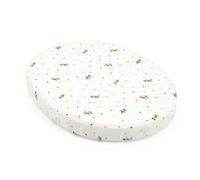 Sábana Bajera Stokke Sleepi Mini, Mickey Celebration - Sábanas Suaves para Buenos sueños - Diseñada para el Colchón Stokke Sleepi Mini - Segura, estilosa y Lavable - 100% percal de algodón Fino