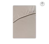 Sábana bajera victoria 100% algodón cama 90cm color tierra