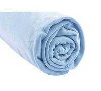 Sábana bajera viscosa bambú cama King Size 160 x 200 - cielo
