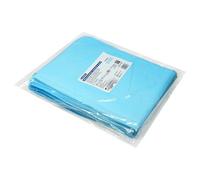 Sábana de Camilla Desechable 80x210 cm 30 Unidades Color Azul y Blanco