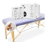 Sábana de Camilla Desechable SMS Ajustable 80x210 cm (20g) | Color Blanco (10 uds)