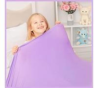 Sábana de Compresión Sensorial | Sábana de Lycra Para Adultos y Niños | Relajación, Liberación de Oxitocina | Ayuda con TPS, Ansiedad, TDAH, Autismo y Más | Fresca y Elástica | Individual