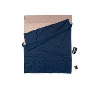 Sábana de saco COCOON Algodón Egipto-Rectangular-Tamaño doble (caqui / tuareg)