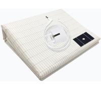 Sábana de Tierra para Dormir Mejor, Hoja de Cama de Grounding, Estera de Tierra para Cama en Norma de la UE, Estera de Tierra, Fibra Plateada Algodón Orgánico (Completo)