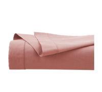 Sábana encimera algodón rosa 90x190cm