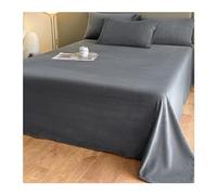 Sábana encimera coralina Invierno Cama 90/100/150/180/200cm Sábana Plana de Felpa de Forro Polar ultrasuave cómoda y cálida (Color : Grey A, Size : 245x270cm)