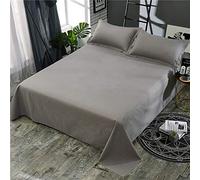 Sábana encimera impermeable ligera, sábana protectora de colchón para cama, sofá, tamaño King, 90 x 98 pulgadas (gris)