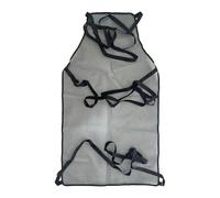 Sábana para moscas, escudo de malla transpirable, cubierta ajustable para vientre de caballo, suministros para mascotas para jardín al aire libre, patio, granja, uso con familiares y amigos, 47.24 x