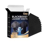 Sábana Para Teñir Y Ennegrecer Ropa, Fácil Renovación Del Color, 11x14 Cm, Hojas Revitalizadoras De Tela Negra, Hojas Restauradoras Del Color De La Ropa, Consistente De La Tela, Para Camisetas D