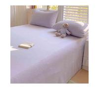Sábana Plana de Franela Cama 90/100/120/135/150/180/200CM Sábana Encimera Franela Termica Cálido para Invierno(Purple,230x250cm)