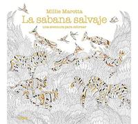 Sabana salvaje: una aventura para colorear