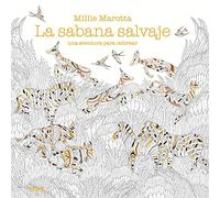 Sabana salvaje: una aventura para colorear (GENERICA)
