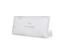 SABANALIA - Almohada Viscoelástica, Aloe Vera, Sintético, Blanco, 90x36x13