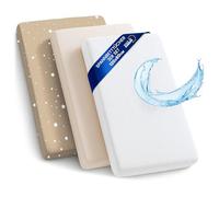 Sábanas bajeras Cochecito Goma elástica Juego de 3 Protector de colchón