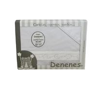 Sabanas Capazo Carro Bebé Algodón 100% Animalitos Elige tu modelo (Nube luna gris)