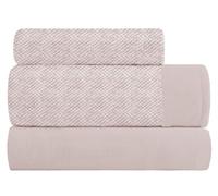 Sábanas de Coralina para Invierno Riso Semiliso con diseño Jaspeado de MANTEROL. Juego de Cama Térmico Muy calentito (C14, Cama 150cm)