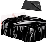 Sábanas de Juego para Parejas - PVC Impermeable, Funda de colchón Queen y fácil Limpieza - Y11D19W