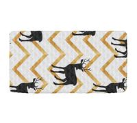 Sábanas de viaje para niños, suaves, cómodas, doradas, para cuna, portátil, para niños, bebés, 127,7 x 63,5 cm (sábanas, cama no incluida)