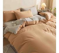 Sábanas Juego de sábanas Fundas de Almohada Juego de sábanas 4 Piezas Fundas nórdicas Algodón de 40 Hilos Resistente a la decoloración Suave y cómodo Transpirable