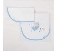 Sábanas marca Bimbi Chic. Modelo Tript.Sab.100% Alg.Coche 002 Volare 606 13 B/Azul