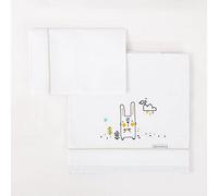 Sábanas marca Bimbi Chic. Modelo Tript.Sab.100% Alg.Mini 001 Funny 604 10 B/Lino