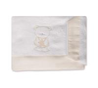 Sabanas Minicuna Sabanas de Invierno Coralina Extrasuave Minicuna 50x80 Ideal para Invierno- (Bajera+encimera+Funda Almohada) (Teddy Beige)