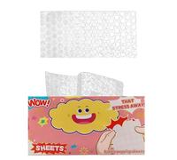 Sábanas Pop Para Aliviar El Estrés - PP 20x10cm | 25 Hojas De Pañuelos De Papel De Burbujas | Papel De Mármol De Burbujas Sensoriales Para Aliviar La Ansiedad En La Escuela De Oficina Y Intercambio De