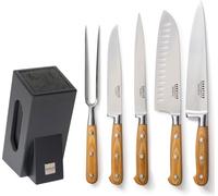 Sabatier Trompette Bloque cortante de 5 piezas Madera claro