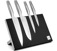 Sabatier Trompette Bloque magnético de 4 cuchillos acero