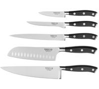 Sabatier Trompette Juego de 5 cuchillos de cocina Negro