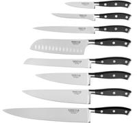 Sabatier Trompette Juego de 8 cuchillos de cocina Negro
