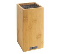 Sabatier Trompette Universel Ceppo Vacío Cuchillos 26x15.5cm Madera | Bloque vacío con palos de espagueti negros, bambú, 26 x 15,5 cm, madera