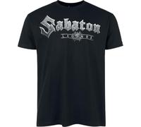 Sabaton Legends Hombre Camiseta Negro XL 100% algodón Regular